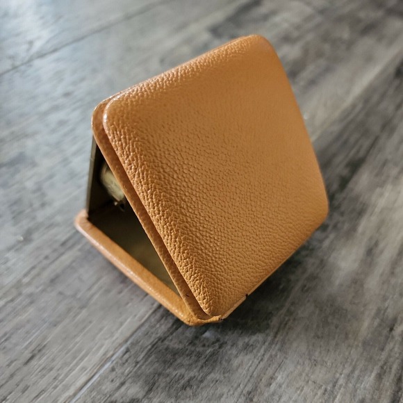 Phinney Walker Traveling Wind Up Alarm Clock Vintage with Box Made in Germany - Picture 4 of 6